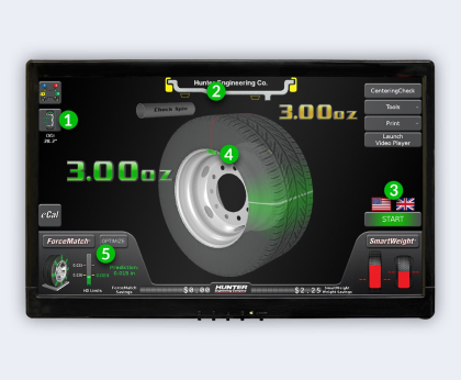 Грузовые балансировочные станки HD Elite™ Hunter — фото №6